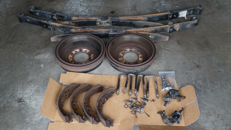 Old parts aftermath.